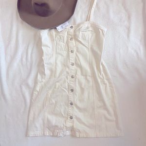 🌷4/20 NWT pacsun overall button down dress